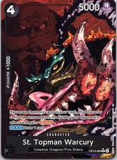 St. Topman Warcury - OP13-089 R Alternate Art Parallel English One Piece