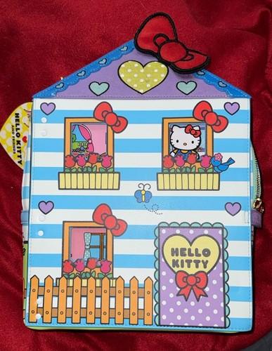 NEU Neu mit Etikett Irregular Choice Hello Kitty Handtasche mit beweglichem Magnet Kitty