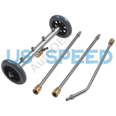 #ad 16quot; Dual Function Undercarriage Pressure Washer Cleaner w 4 nozzles amp; 3 Wand $38.99