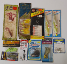  11 Assorted Crappie Grubs Jigs Panfish Fishing Lures Lot of 11
