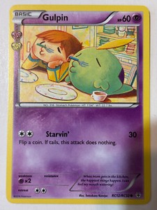 2016 Pokemon TCG Gulpin RC12/RC32 Generations: Radiant Collection Regular LP/NM