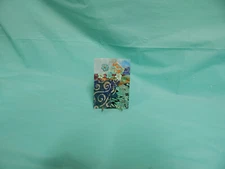 ORIGINAL ART HAND PAINTED WITH COLLAGE EPHEMERA COLORFUL FLORAL US BY SUE FURROW