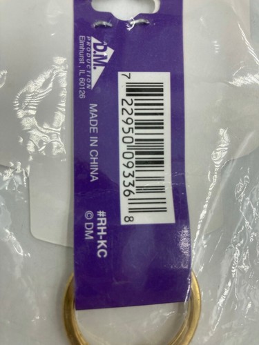 Red Hat Society Jewelry Keychain nice 18k Gold Layered - WOW! - Picture 4 of 5