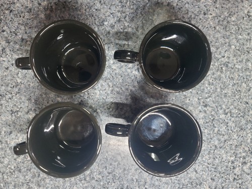 NEU Set aus 4 Fiesta Tom & Jerry Tassen mit schwarzem Ringgriff 2. Qualität BESCHREIBUNG LESEN. - Bild 3 von 12