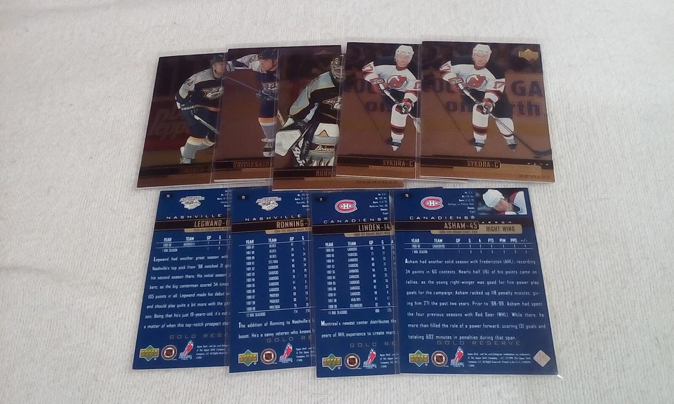 1999-00 Upper Deck Gold Reserve Part. Set Pick cards that you want/need. - Image 4 of 4
