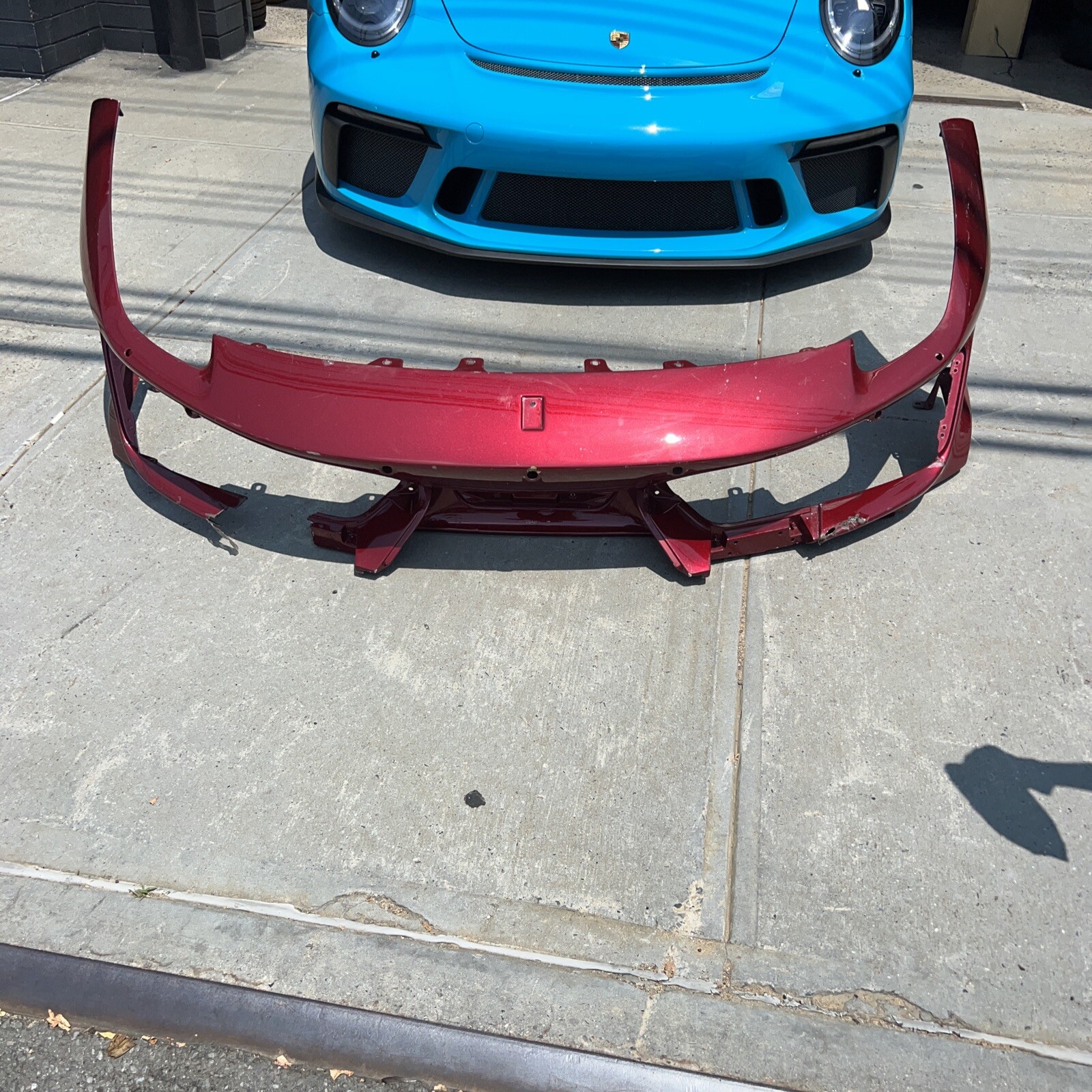 ferrari 488 pista Front Bumper Cover Carbon Fiber OEM