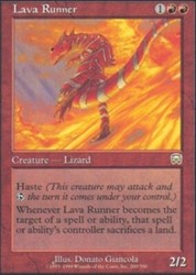 Lava Runner #200 Mercadian Masques MTG Rare