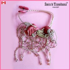 luxury jewelry necklace vintage antique style choker pendant woman accessories