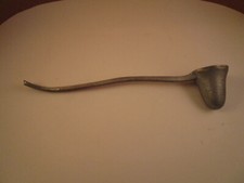 Vintage Pewter ? Silver Tone Metal Candle Snuffer