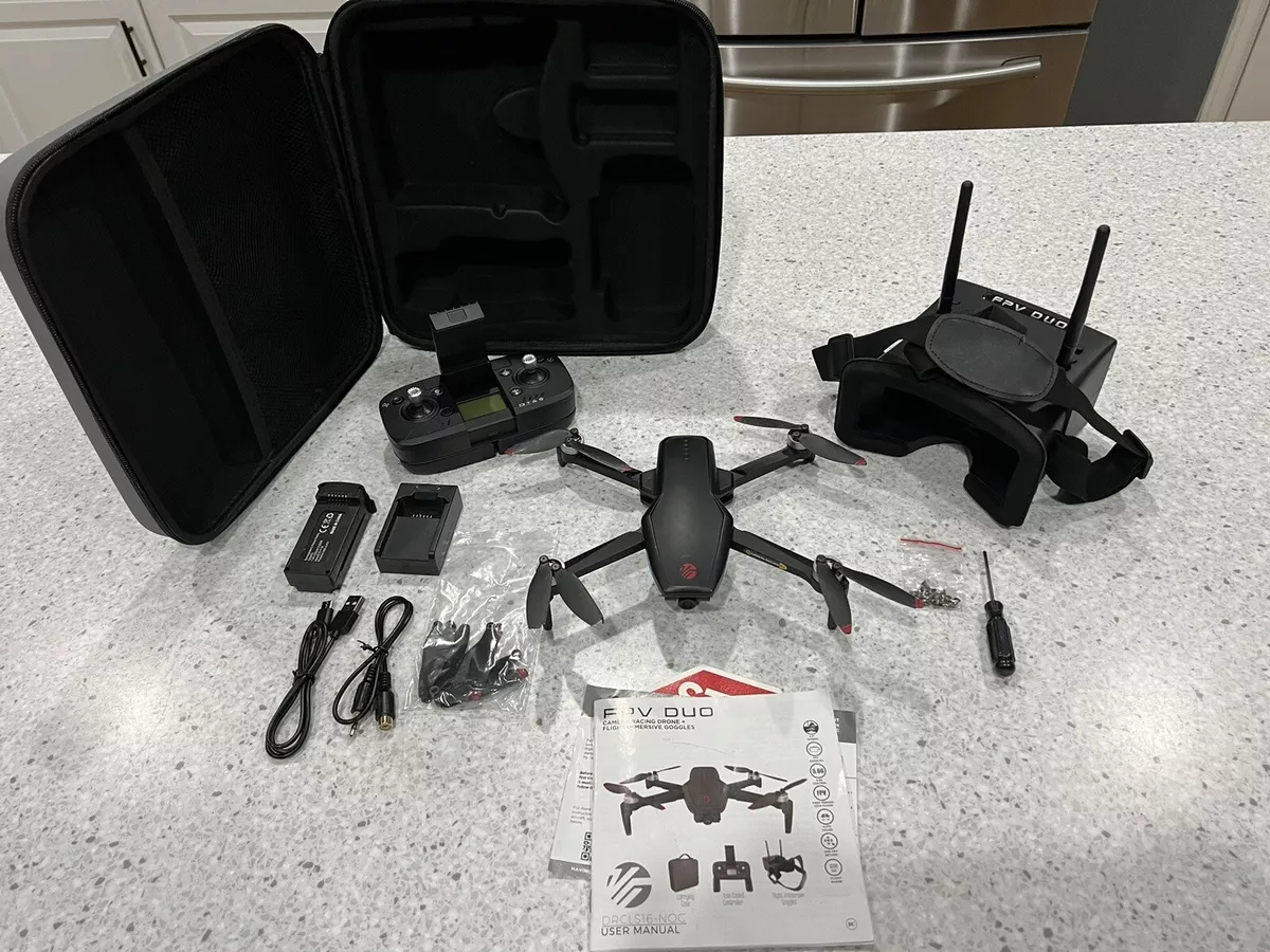 Drone de course avec lunette top