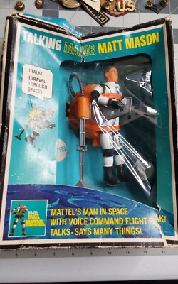 1969 Mattel Boxed Unused Talking Major Matt Mason | eBay