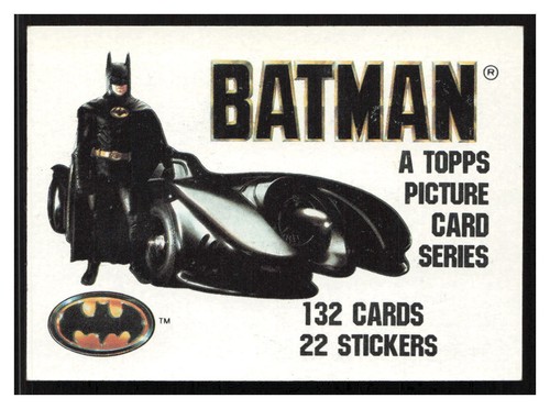 1989 Topps Batman cards and stickers Pick your Card(s)