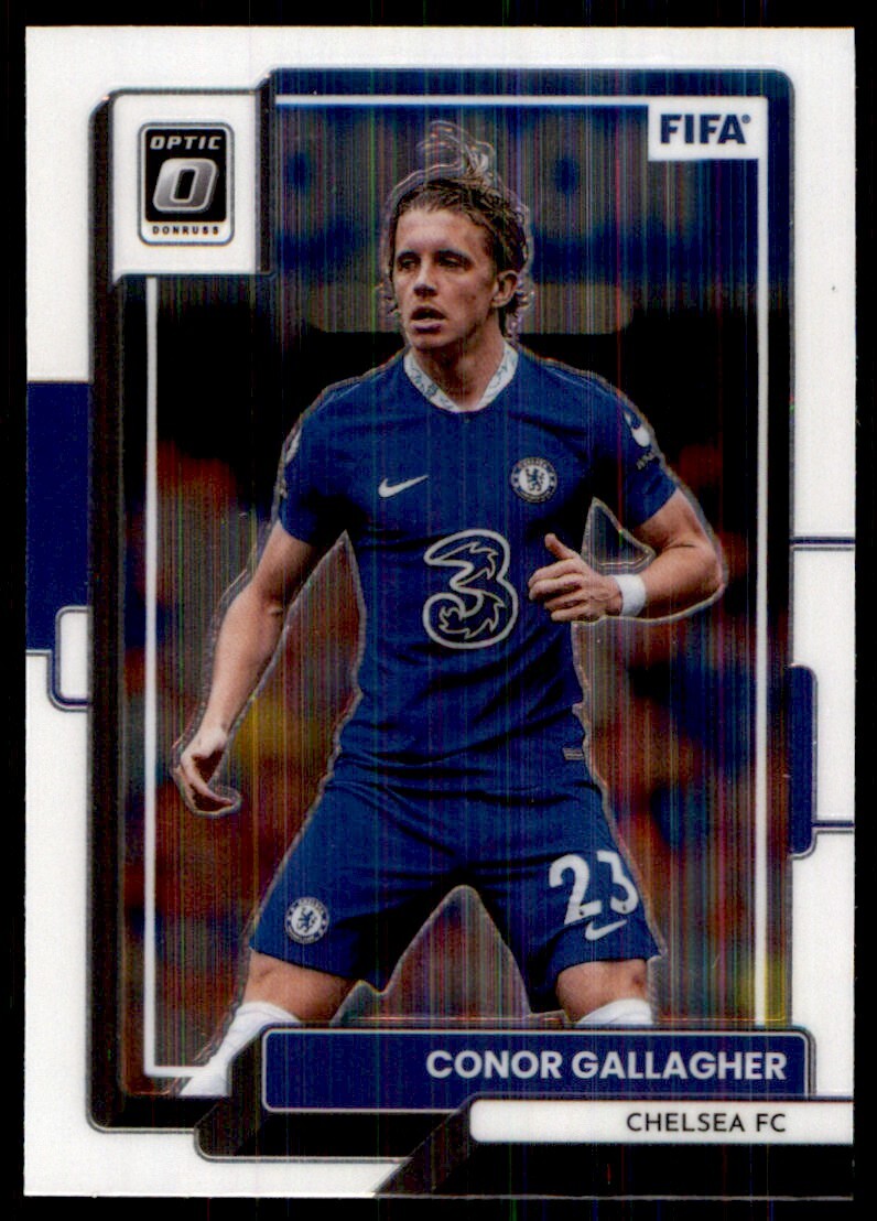 Chelseaギャラガー 2022 Donruss Optic Conor Gallagher Chelsea FC #16 | eBay