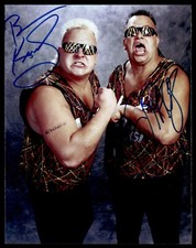 BRIAN KNOBBS JERRY SAGS DUAL SIGNED 8X10 PHOTO - THE NASTY BOYS