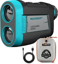 MiLESEEY PF260 Golf Rangefinder | Slope Switch, Magnetic, Rechargeable, & Pulse