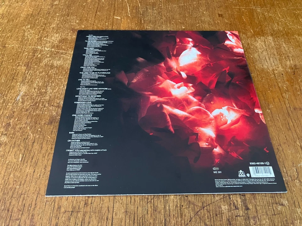 MADONNA Something To Remember LP Vinyl 1995 German 1st Press RARE - Image 4 of 4