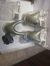 3 PACK Moen Mason Double Robe Hook Satin Nickel YB8003SN Lot of 3 hooks