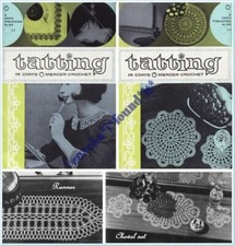 COATS TATTING BOOK #919 VINTAGE : Using Coats Mercer-crochet : circa 1960/70's