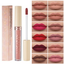 HANDAIYAN Long Lasting Waterproof Velvet Matte Lipstick Make up Liquid Lip Gloss