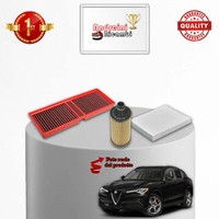 Set Service 3 Filter Alfa Romeo Stelvio 2.2 D 110KW 150CV Von 2016->