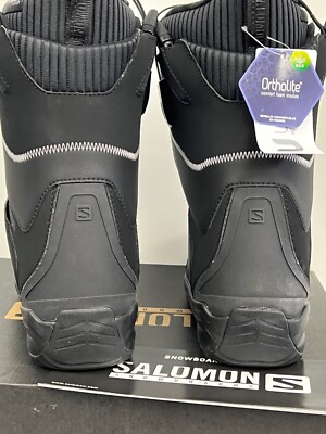 Salomon KIANA Snowboard Boots NIB Size 7 Womens '21/2022 Black