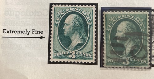 1879 US Amer. Bank Note Co. 3c | Sc #184 YT #52A Un #68 | Used Soft Paper VF-XF - Picture 8 of 8