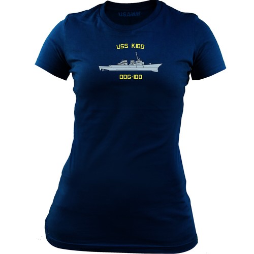 Women's Navy Ship T-Shirts - Picture 28 of 52