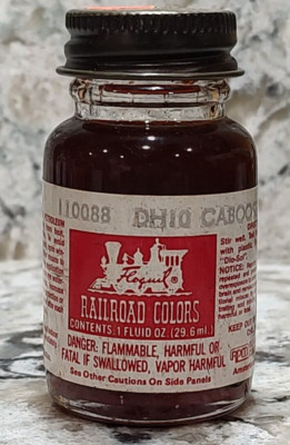 FLOQUIL RAILROAD COLORS MODEL PAINT - 1oz - DH10 CABOOSE