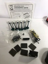 Tyco HO Lifelike Train Light Posts Lamp Crossing Gates Power Wheels Shims More