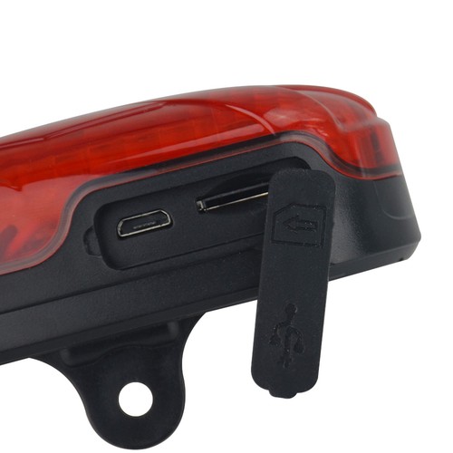 LED Bike Lamp Tail Light GPS Tracker Security Alarm GSM SIM Card 2 Week Battery - Picture 3 of 12