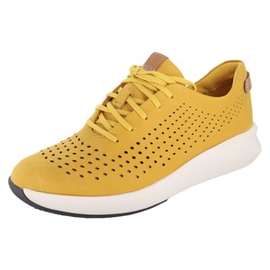 clarks sneakers womens yellow