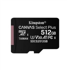 Kingston Canvas Select Plus 512GB Micro SD Memory Card 100MB/s TF Card