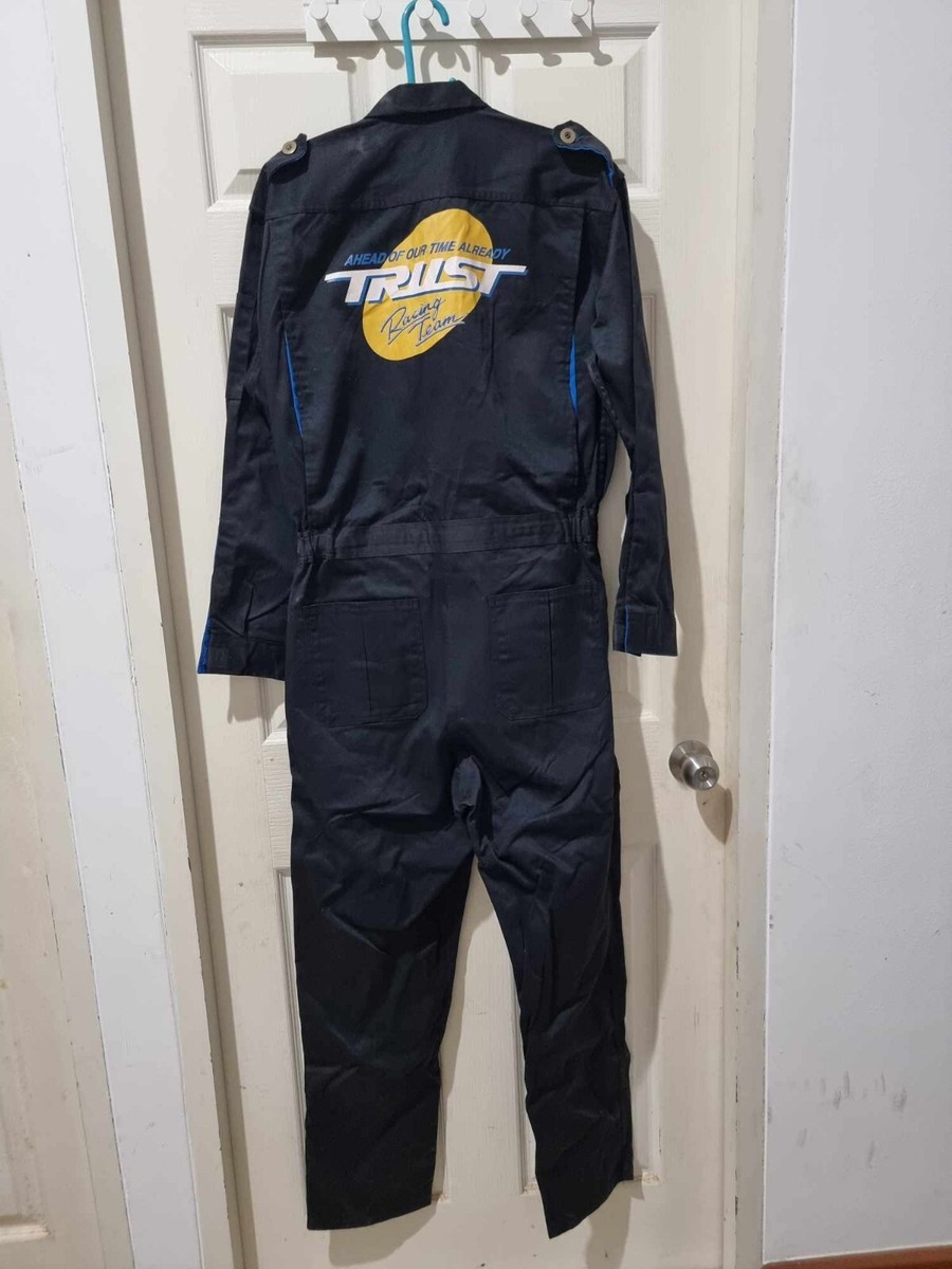 GReady オーバーオール TRUST Racing Team TRUST old logo Mechanic Overalls service suit super rare item R32