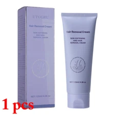 Permanent Hair Removal Cream Painless Stop Body Hair Growth Inhibitor Remover US
