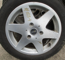 Smart City Coupe 450 Alloy Wheel R15 Front 1701400 Jx15 H2 ET27 2002 ST103-4
