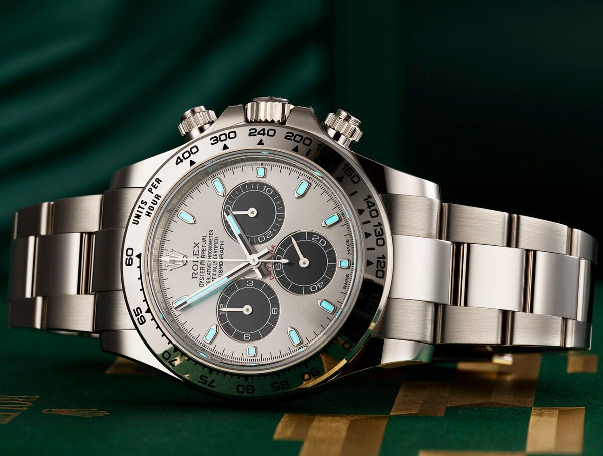 Rolex Daytona Cosmograph 18kt WG 'Steel-Black' Panda Edition Rolex Daytona Cosmograph 18kt WG 'Steel-Black' Panda Edition