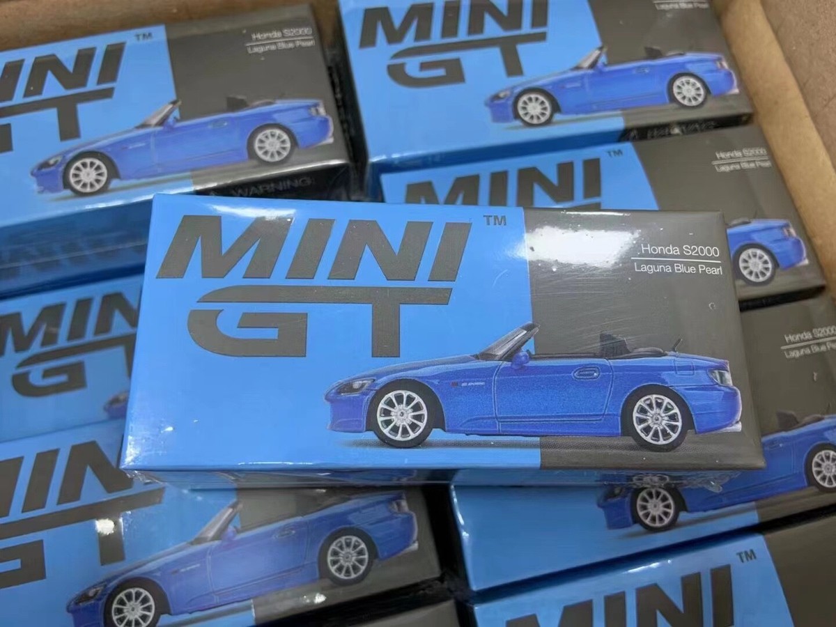 MINIGT 1:64 S2000 (AP2) Bermuda / Laguna Blue Pearl Car in box#287