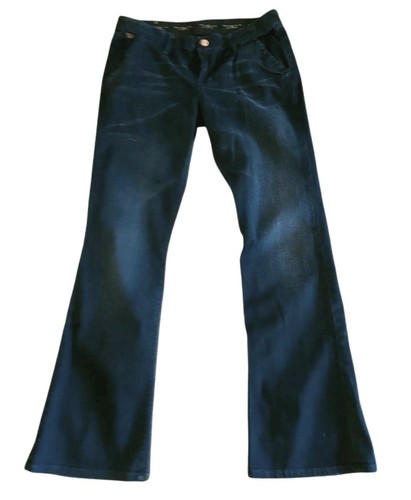 Los Angelas Faded Black Bootcut Jeans 