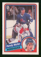 RANDY MOLLER 1984-85 O-PEE-CHEE 84-85 NO 284 NRMINT+          9904