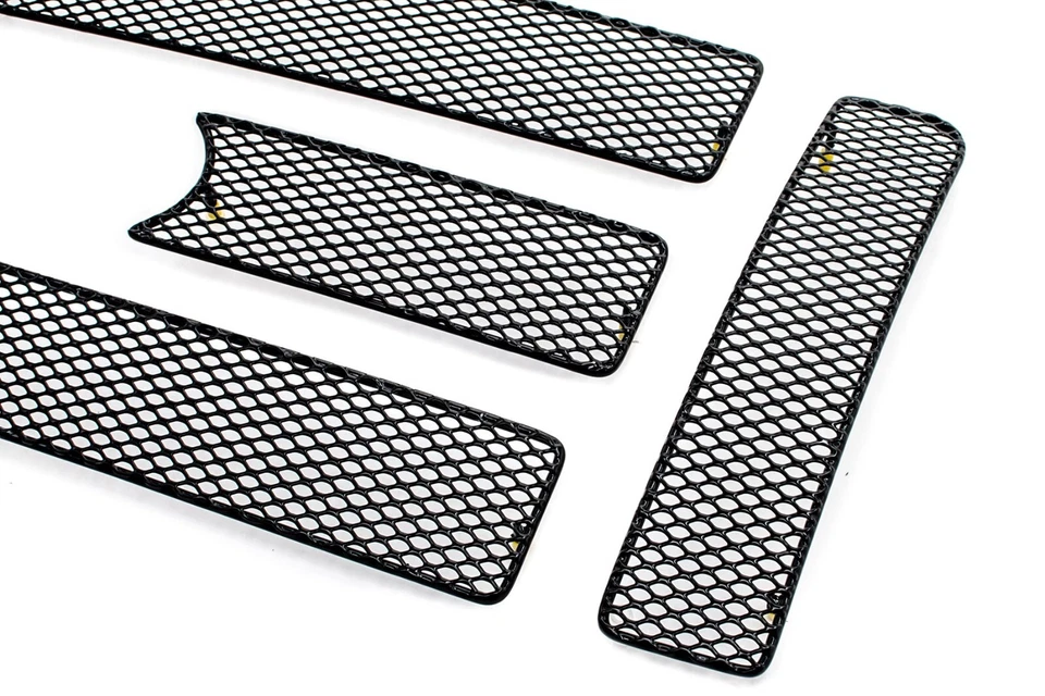 Parrilla de malla negra GrillCraft 2008-2010 Ford F-250/F-350/F-450/F-550 Foto 3 de 4