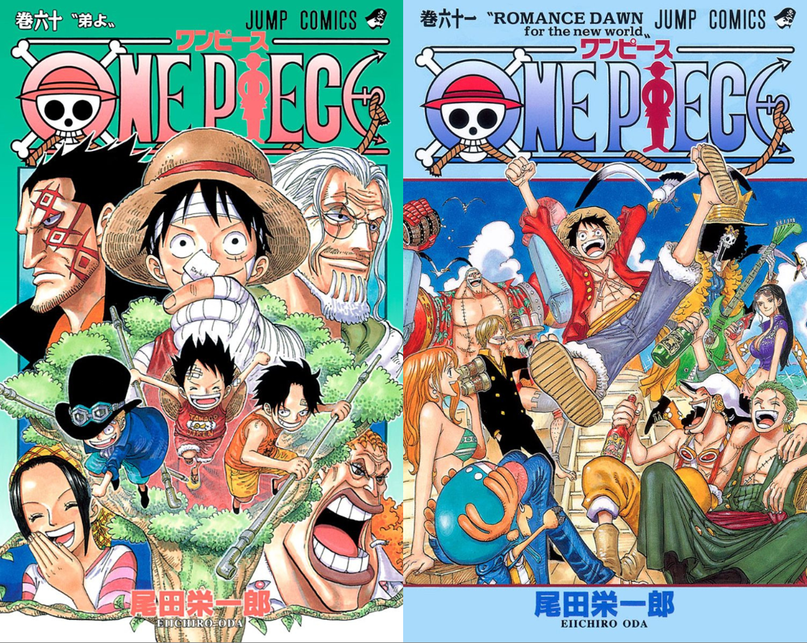 ONE PIECE Manga Vol. 60 & 61 2set Shonen Jump comic Japanese New
