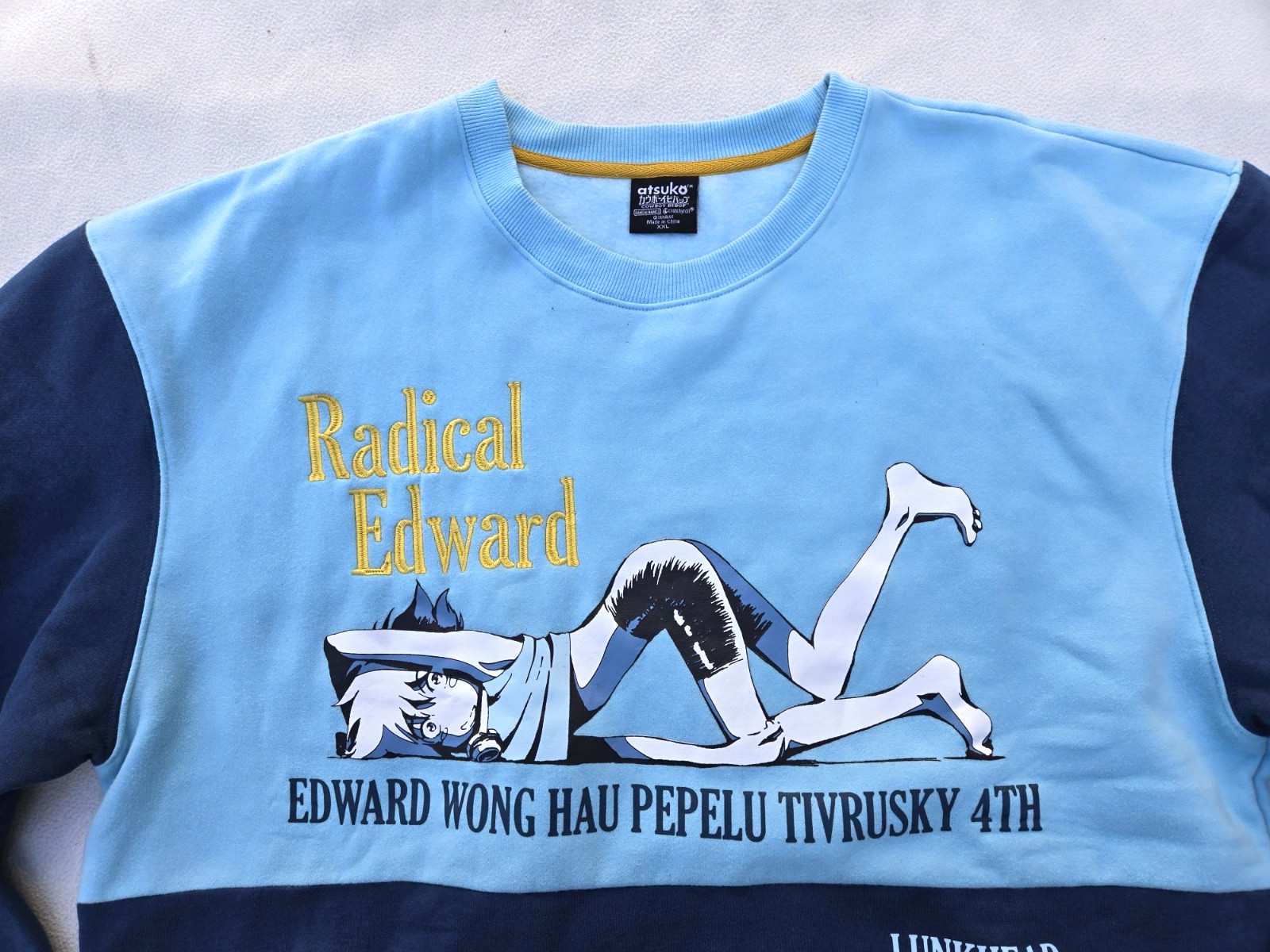 Atsuko Radical Edward & Ein Patchwork Panel Crew … - image 5