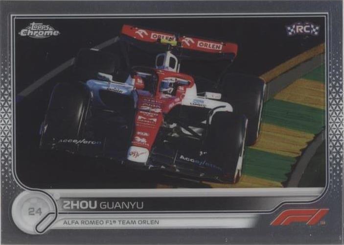 2022 Topps Chrome Formula 1 - Zhou Guanyu #67 for sale | eBay 2022 Topps Chrome Formula 1 - Zhou Guanyu #67 for sale | eBay