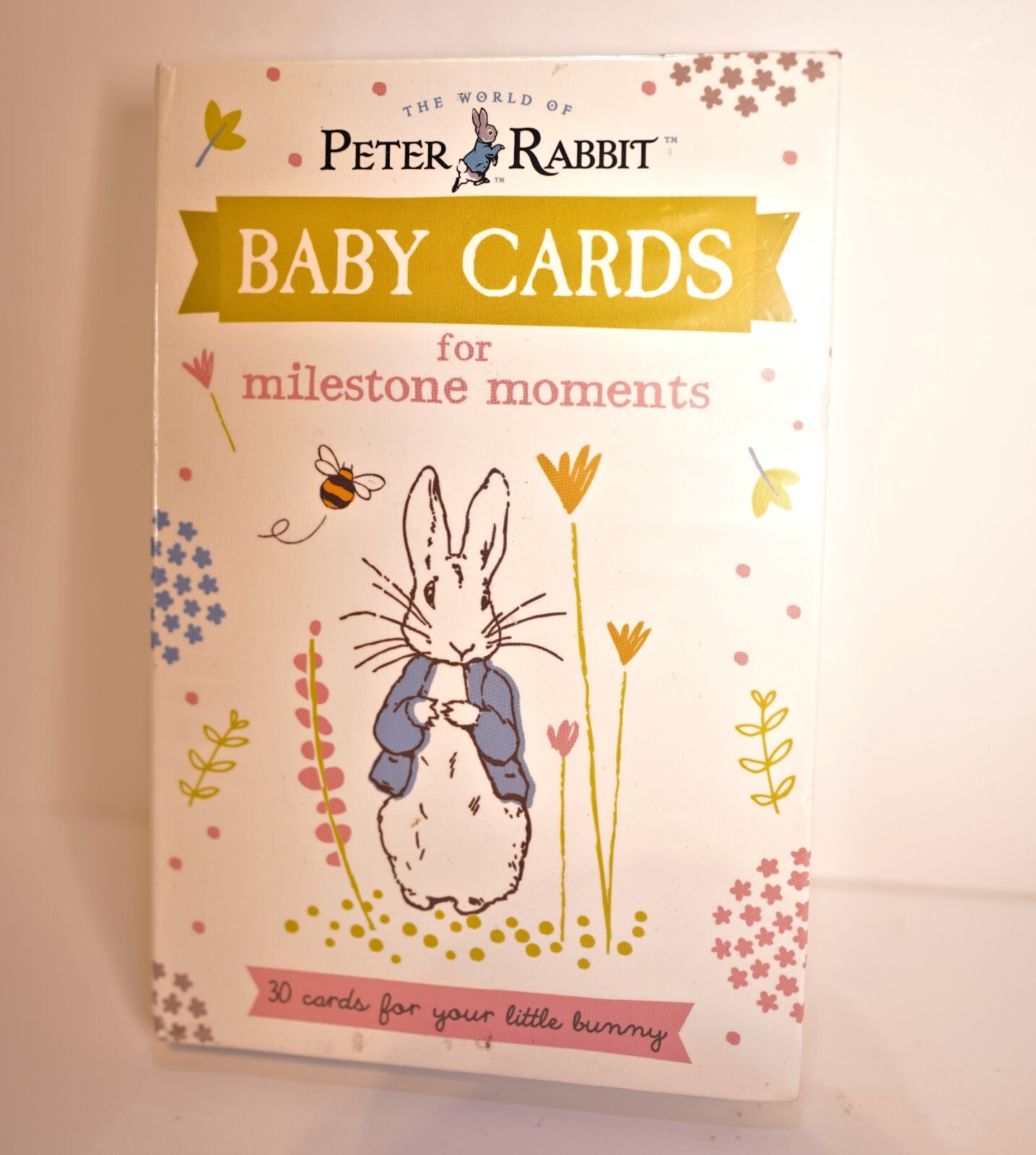 The World Of Peter Rabbit 30x Baby Cards For Milestone Moments New & Sealed