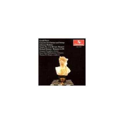 FINZI/BRAHMS/STRAUSS/DONAGHUE/SLEEPER: CONCERTO FOR CLARINET & STRINGS/SONA - CD