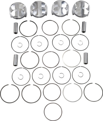 J.E. Pistons Piston Kit +3.00 mm 84 mm 13.5:1 262287