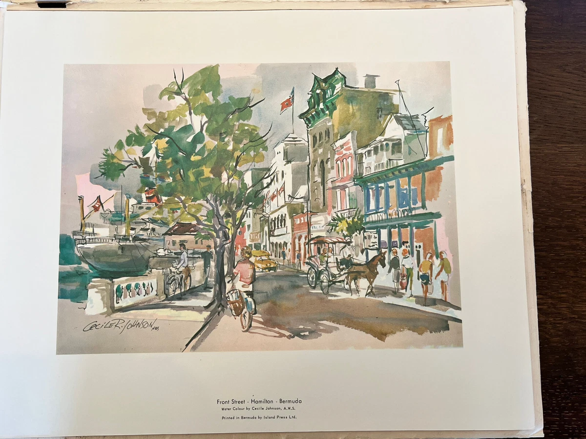 London Cecile Johnson Watercolor