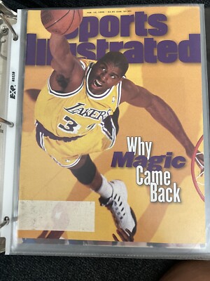 LA Laker Sports Illustrated Lot Magic Johnson Kareem Abdul Jabbar Michael  Jordan