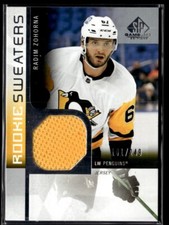 2021-22 Sp game used rookie sweaters Radim Zohorna Rookie /249 #RS-RZ H6R2B
