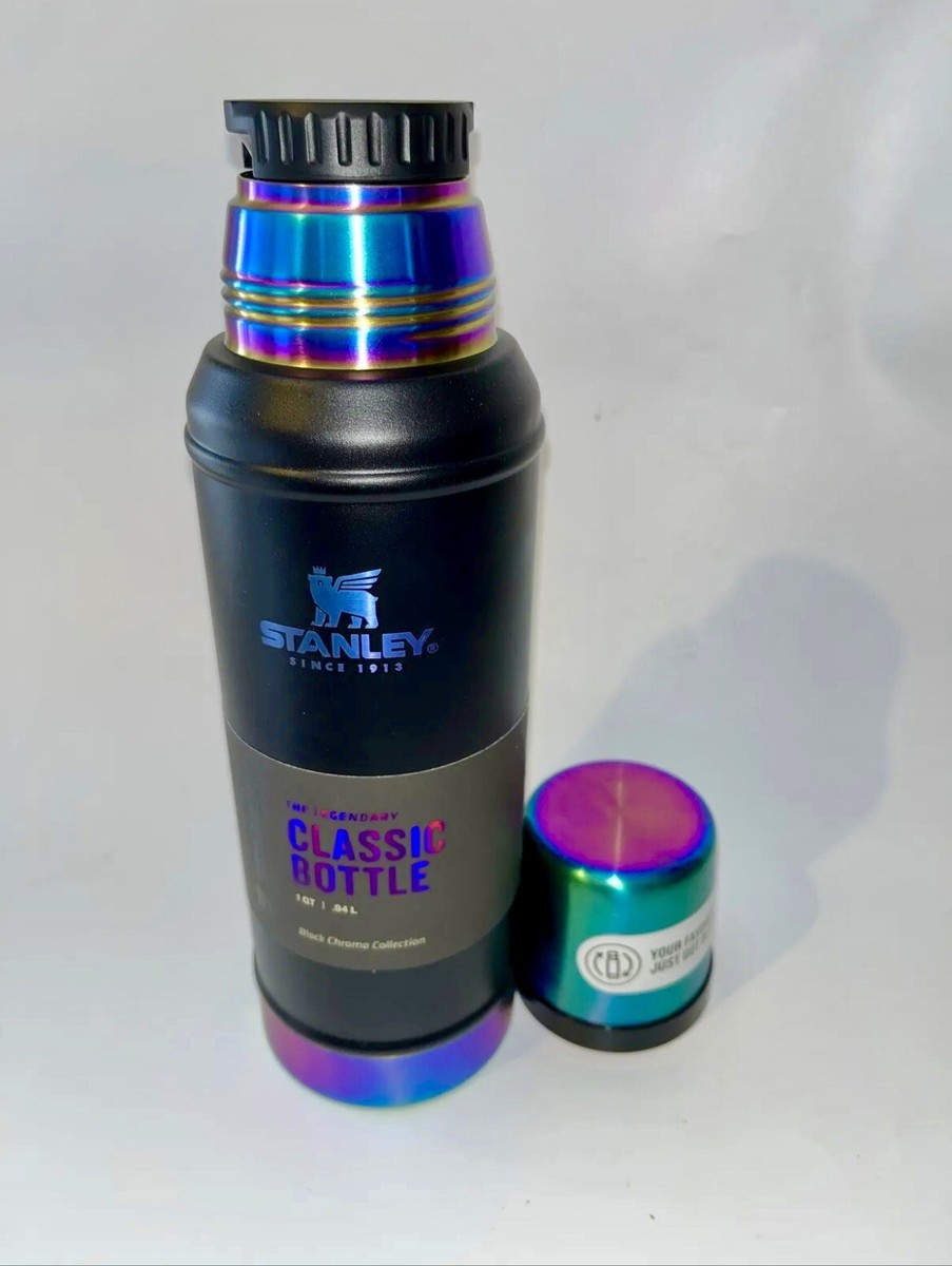 NEW BLACK CHROMA Stanley 1 QT Legendary Classic Bottle NEW BLACK CHROMA Stanley 1 QT Legendary Classic Bottle